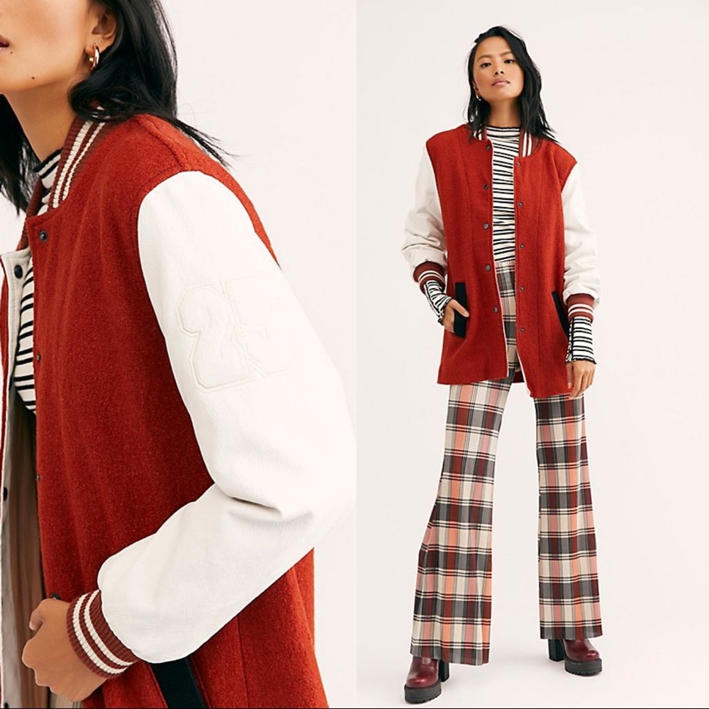 NEW Free People “Guess Again” Crew Jacket